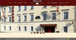 Desktop Screenshot of hotel-schwarzer-baer.de